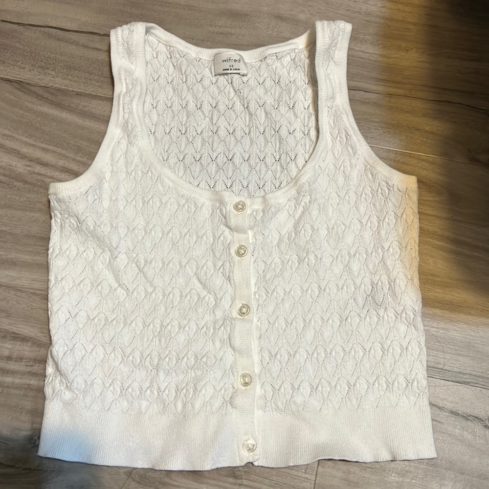 Wilfred crochet top
